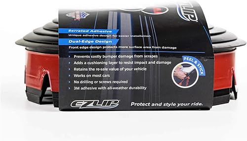Miniatura 4 de EZ Lip – Protector de rayado original universal de 8.0 pies para parachoques delantero con placa deslizante de armadura