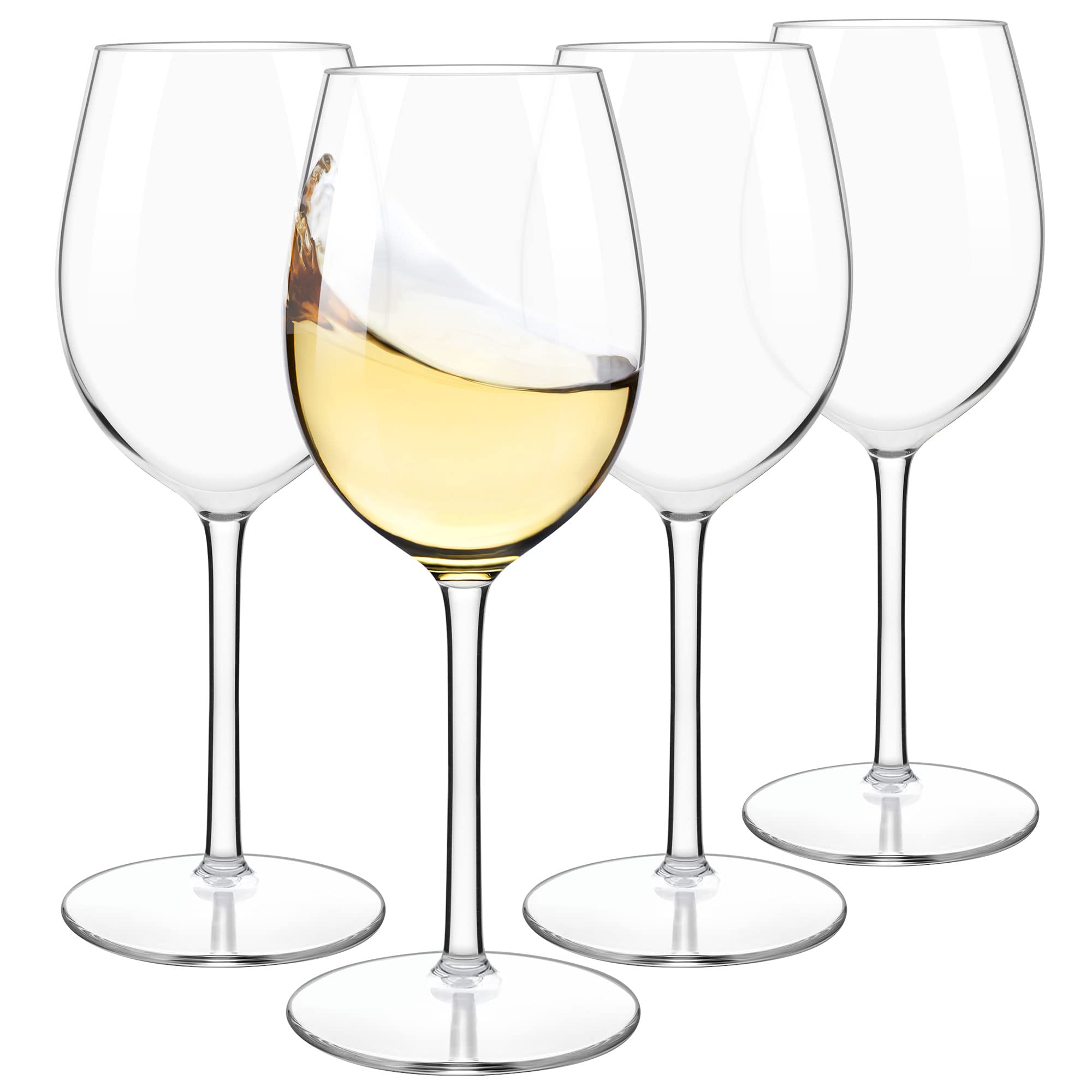 Bicchieri da Vino Rosso Plastica Tritan 530 ML Grandi Bicchieri per Feste Ristoranti Matrimoni Lavabili in Lavastoviglie,Confezione da 4