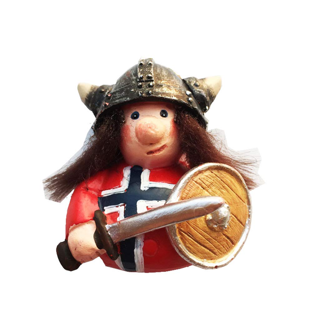 Muyu Magnet Viking Pirate Of Norway 3D Viking Pirate Norway Fridge Magnet Travel Souvenir Gift Home Kitchen Decoration Magnetic Sticker Norway Refrigerator Magnet Collection