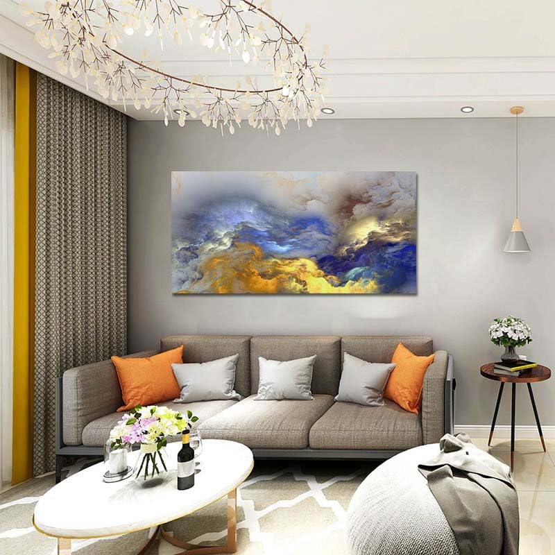 Amazon.co.jp: アートパネル油絵風景画複製有名な絵画アート