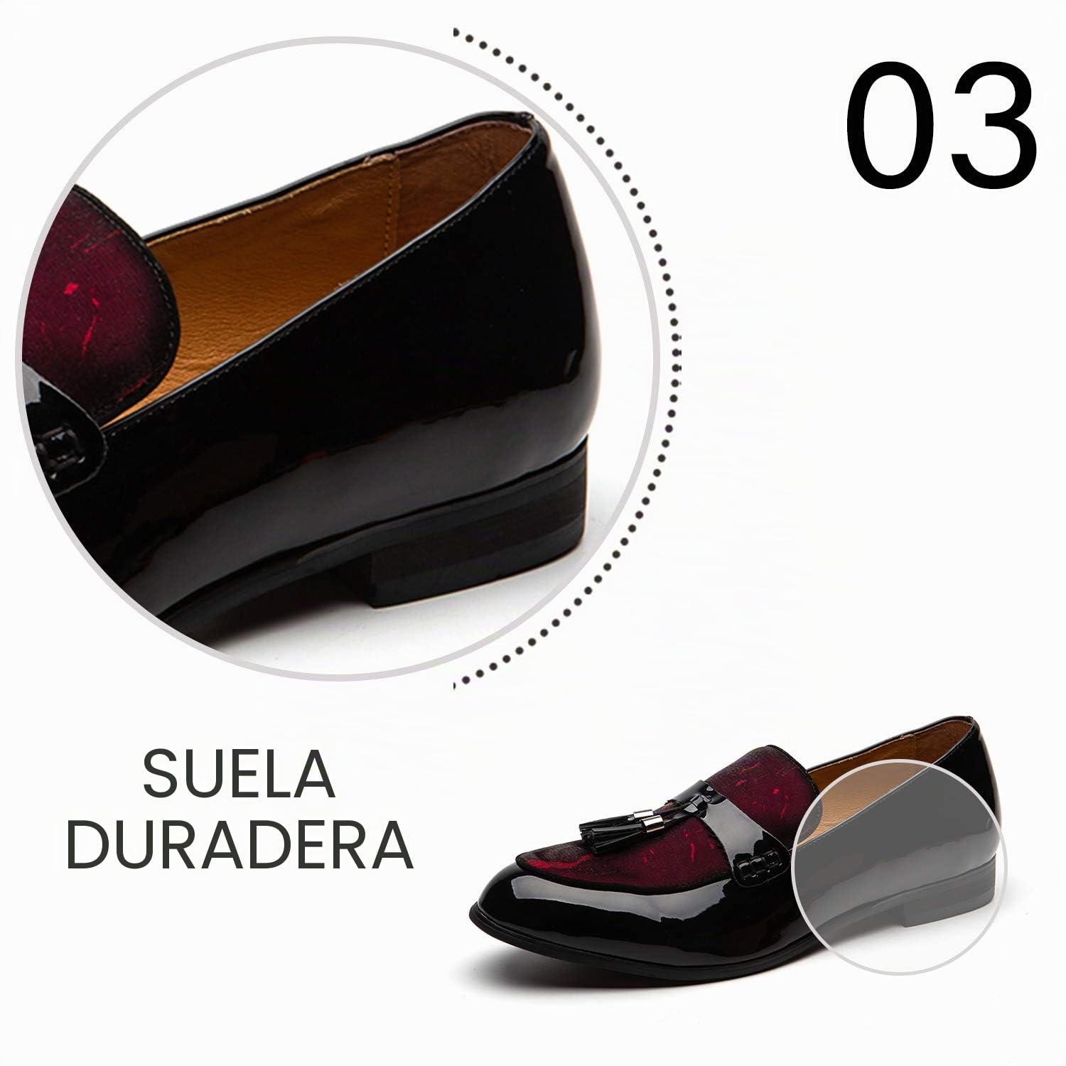 JITAI Mocasines De Moda para Hombre Zapatos Casuales Y Mocasines De Fiesta Zapatos Castellanos