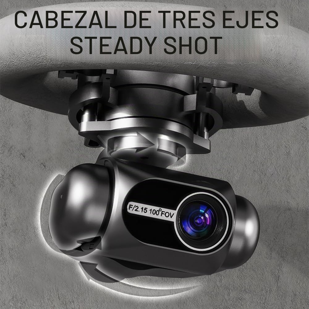 X-Verse ZLL SG109 MAX2 Drone 4K, <250 g, 3-eje cardán, 360° evasión, motor sin escobillas, 30 min vuelo, 2 baterías