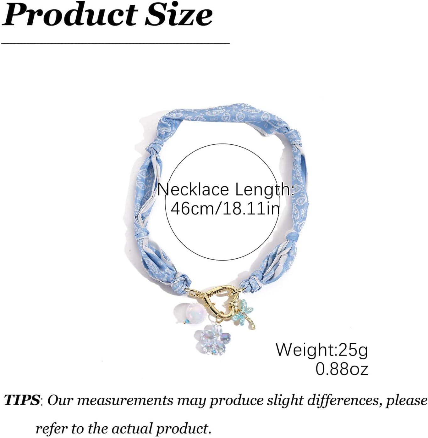 Scarf Necklace with Charm Gold Heart Flower Pendants Charm Necklaces Scarf Boho Beach Jewelry Gift for Women - Image 6