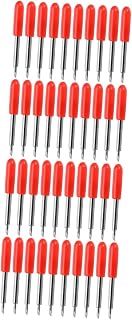 TEHAUX 100pcs Vinyl Plotter Cutter Blade Lettering Accessory for Cutting Machine