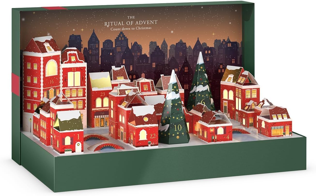 JUNG Adventskalender 2025 Frauen DELUXE, Kosmetik Advent Kalender für Frau & Mädchen, 24 Geschenke, Pflege Weihnachtskalender, Adventkalender