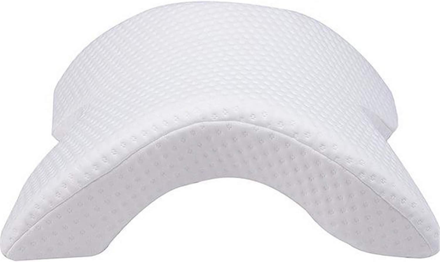 2 Pcs Memory Foam Neck Pillow,Protection Slow Rebound,Multifunction Anti Pressure Hand Numb Pillow,Arch U-Shaped Pillow,Anti-Hand Numb & Anti Snore Couple Cuddle Sleep Pillow