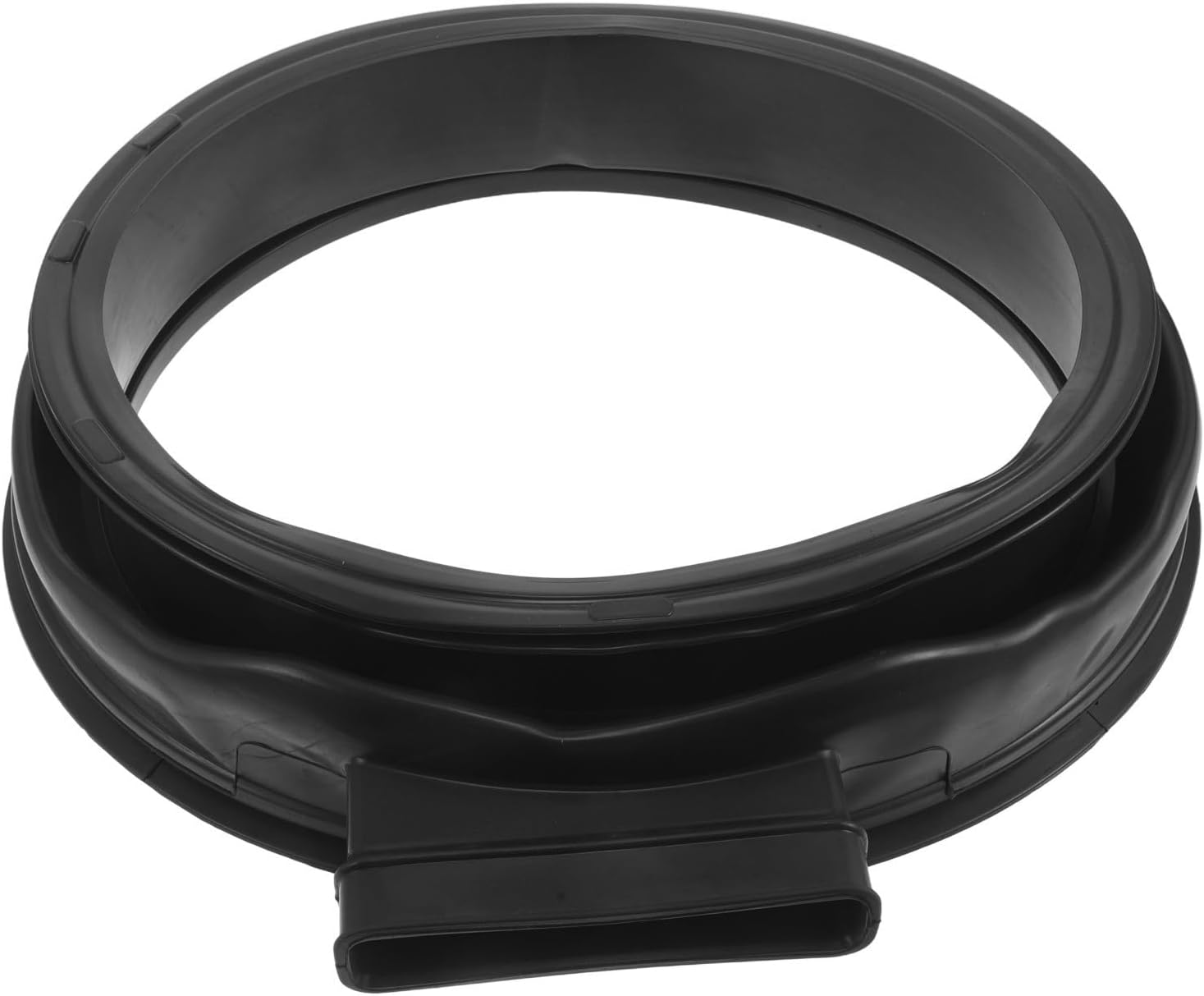 VALICLUD Wear-resistant Rubber Washing Machine Door Seal Gasket Washer Door Boot Ring Replacement for Most Drum Models Appliance Repair Part