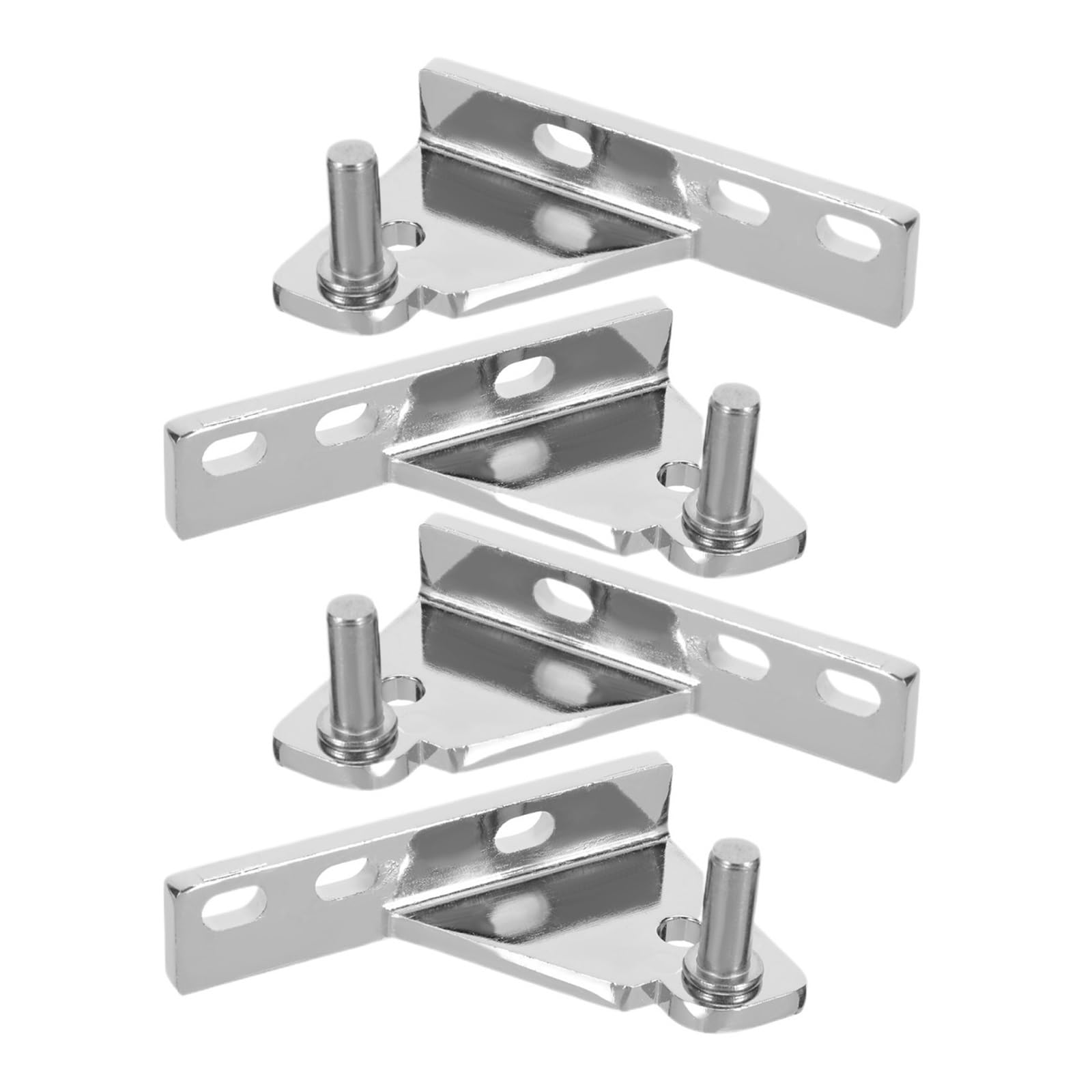 4 Stück Kommerzielle Kühlschrank-Türscharniere Ersatz-Hochleistungs-Metallscharniere for Gefrierschrank-Kühler-Ofen-Küchengeräte