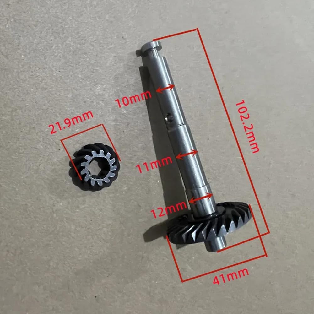 Set dell'albero dell'ingranaggio e dell'elica per Hangkai 3.5/3.6/4.0 hp 2 tempi motore fuoribordo della barca