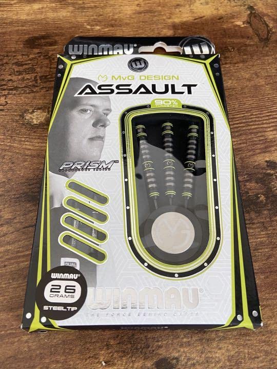 winmau MvG ASSAULT26g ハードダーツ Amazon | winmau MvG ASSAULT26g ハードダーツ | ダーツ矢 通販