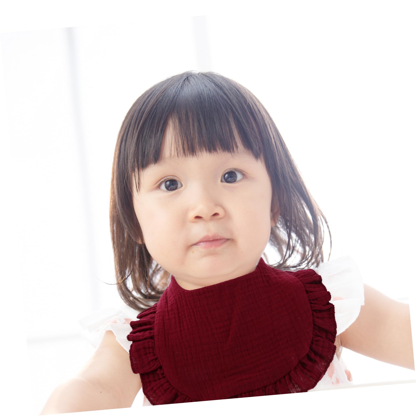 Balacoo 8 piezas Baberos Bandana para Niña Algodón Súper Absorbentes para Niñas Recién Nacidos para Babear y Dentición Lavables y Secado Rápido