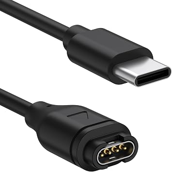 Garmin Fenix 7/7S/7X/7 Solar/6/6S/6X/6 Pro/6 Solar/5/5 Plus/5S/5X Charger Cable, 100cm USB C for Garmin Vivoactive 3/3 Music/3 Trainer/4/4S/Venu 2 Plus