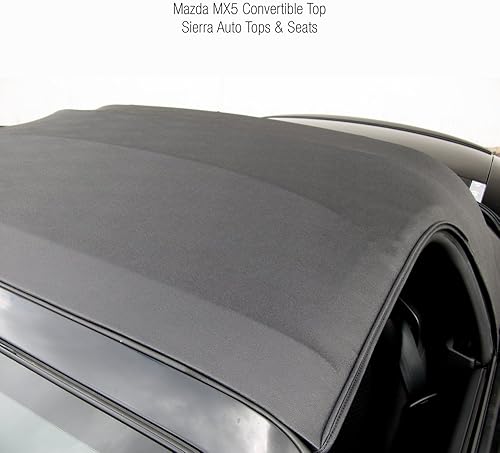 Miniatura 3 de Sierra Auto Tops Convertible Top Reemplazo para Mazda Miata MX5 2006-2015, vinilo Cabrio, negro