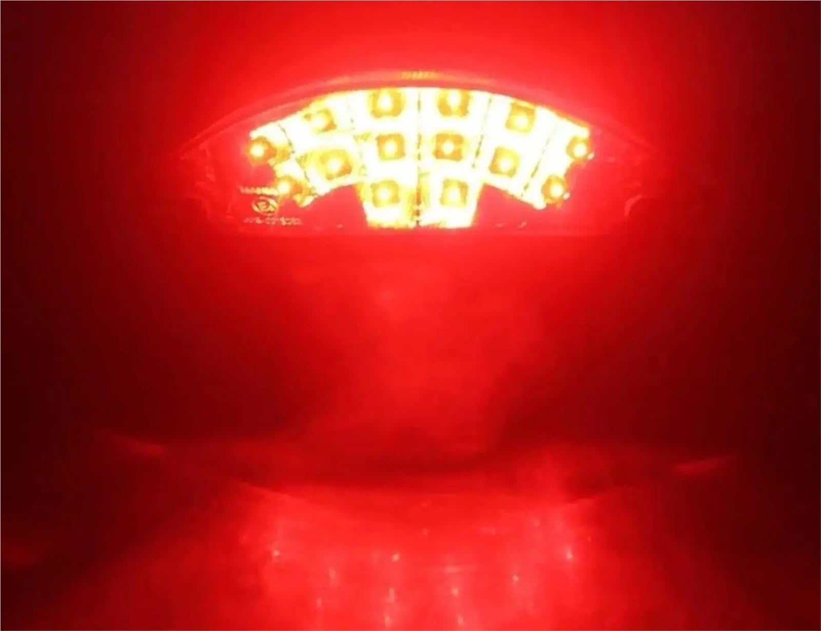Feux Arrière Freinage Moto Feu Arrière De Moto LED Accessoires Indicateur Clignotants Feux Jour
