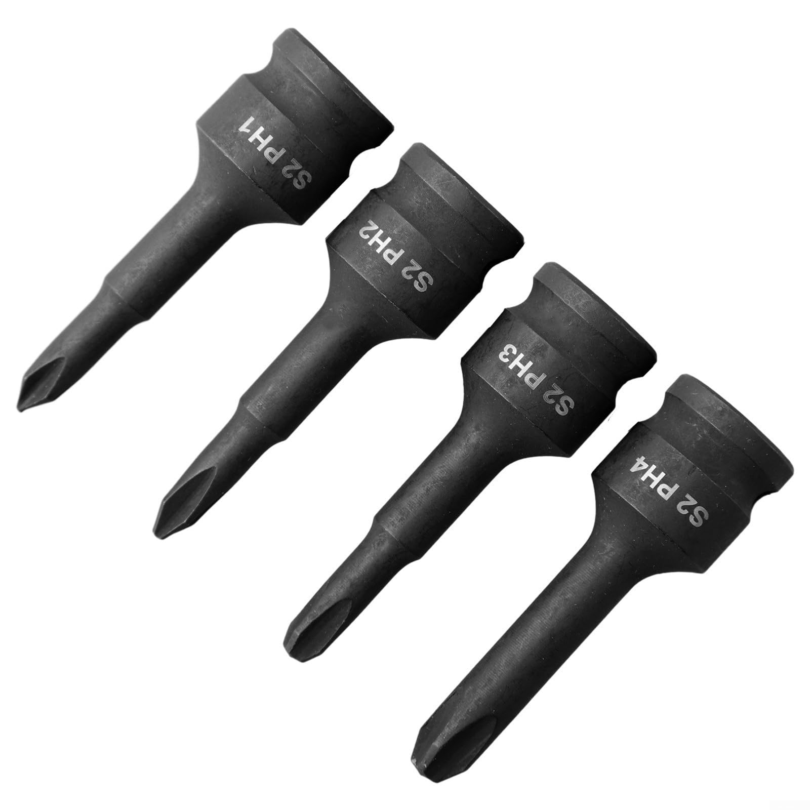 Set di punte per avvitatore a croce, 3/8", PH1, PH2, PH3, PH4, per trapano a percussione e cacciavite