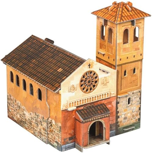 Capilla de papel inteligente con figuras