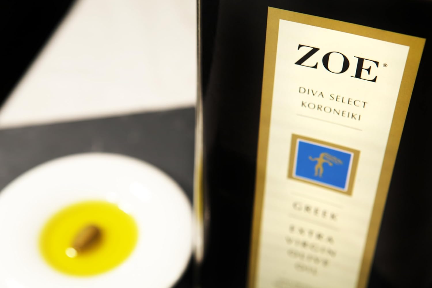 ZOE Diva Select Koroneiki Greek Extra Virgin Olive Oil 3 L (101.4 fl oz) Tin | Cold Pressed, 100% Koroneiki Olives, Imported - Image 6