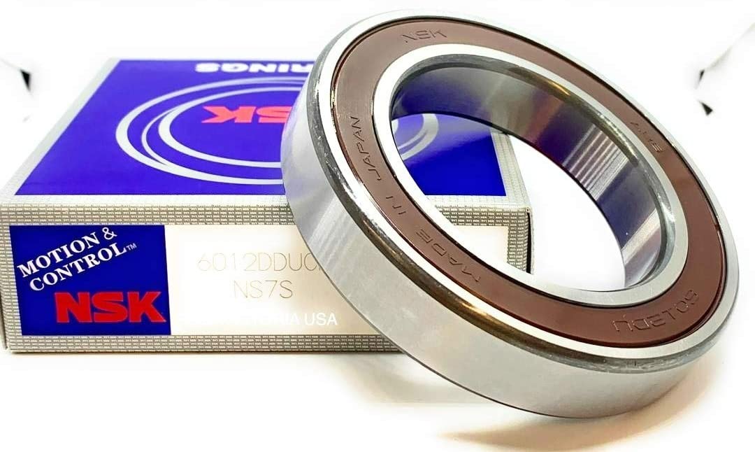 NSK 6012 DDU Deep Groove Radial Ball Bearing 60x95x18mm 6012RS