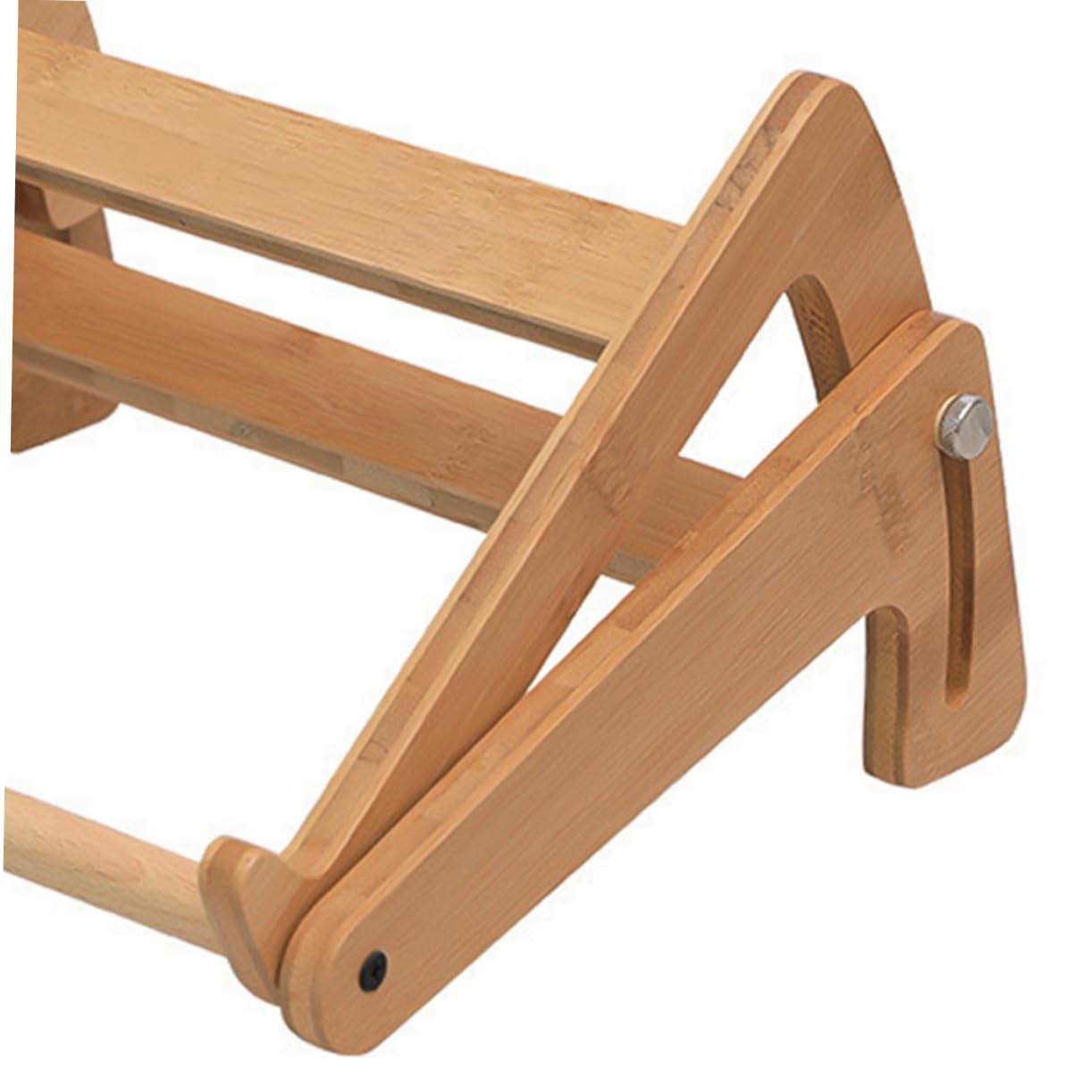 Supporto Pieghevole per Laptop in Bambù Phyllostachys Pubescens, Multi-funzionale ed Elegante, Rialzo Regolabile per Laptop e Tablet, per Librerie