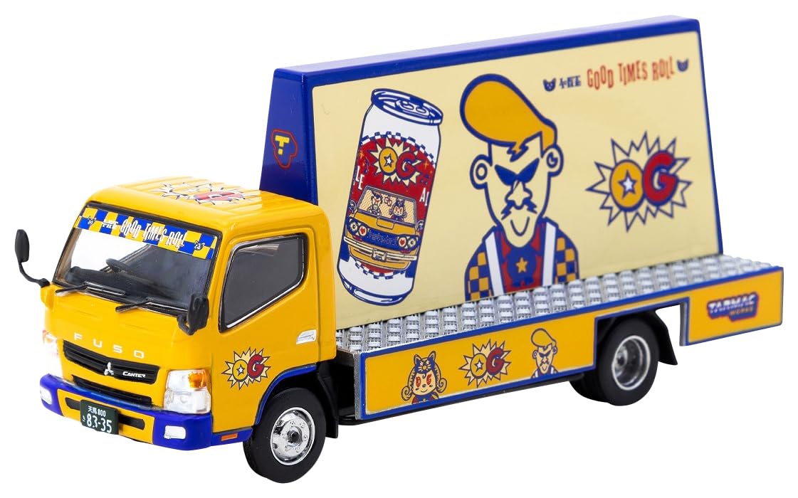 Amazon | TARMACWORKS 1/64 Mitsubishi Fuso Canter OG 完成品 T64T