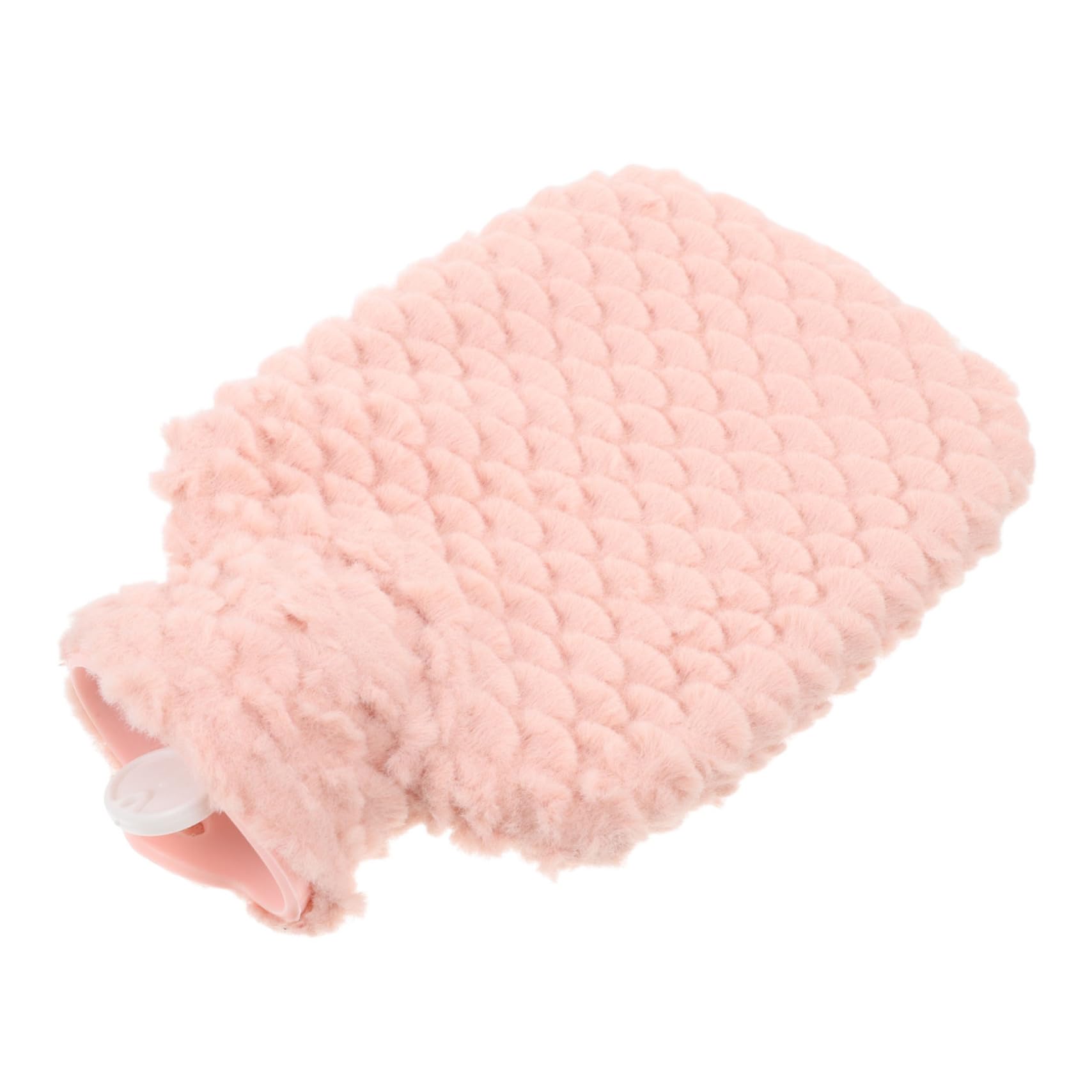 Plush Hot Water Bag Hot Water Bottle Hand Warmer Pouch Belly Warmer Bag Menstrual Water Bottle Hot Water Sack Small Warm Water Bag Refillable Hot Water Bag Pink Artificial Plush FOMIYES