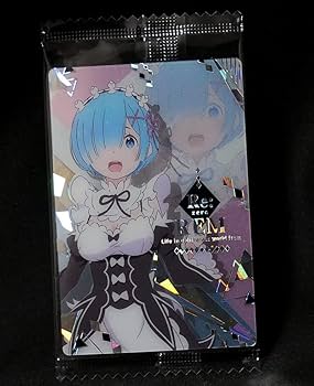 PSA10 レム 23 ウエハース リゼロ Amazon.co.jp: PSA10 リゼロ ウエハース レム 箔押し レア