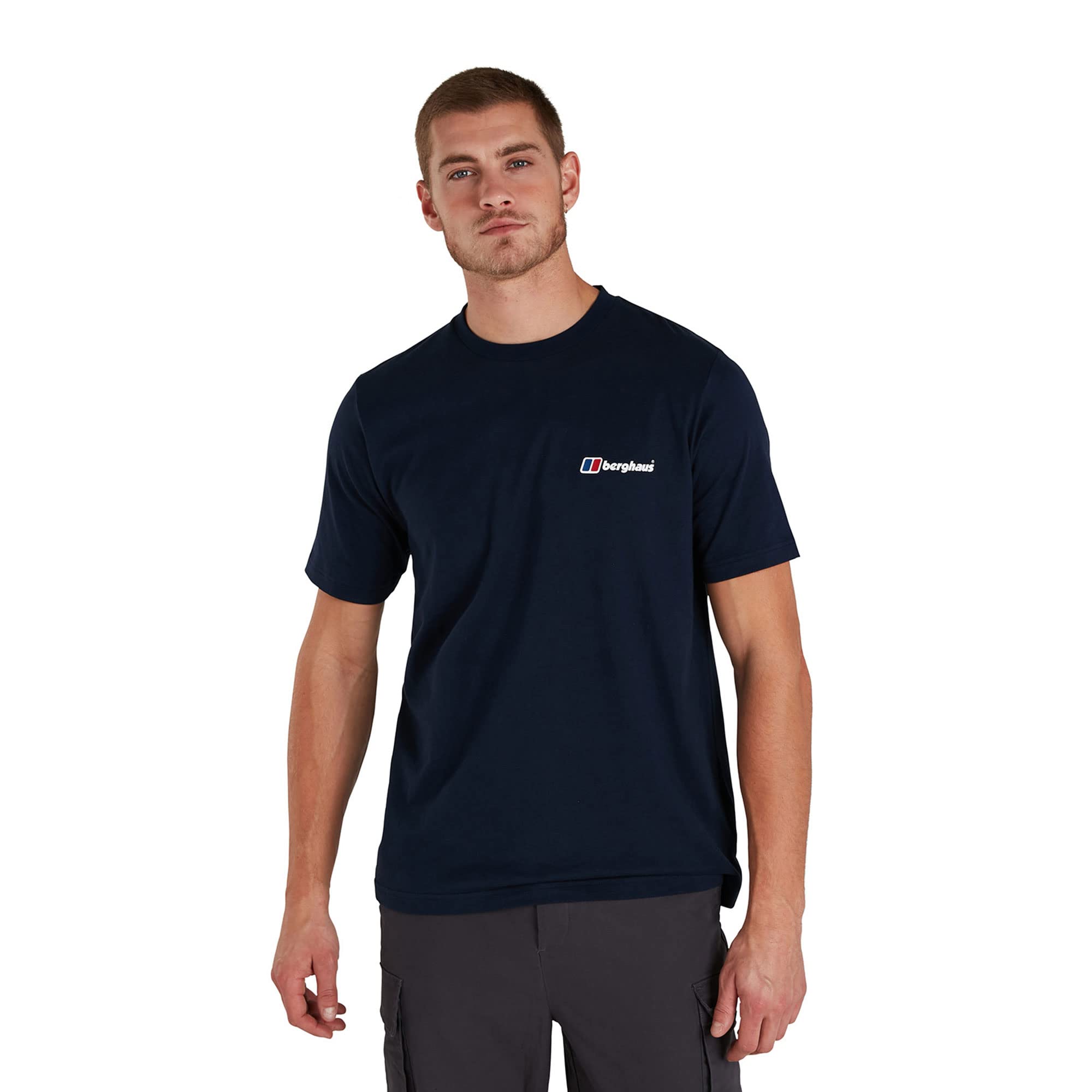 Berghaus Organic Logo T Shirt Navy