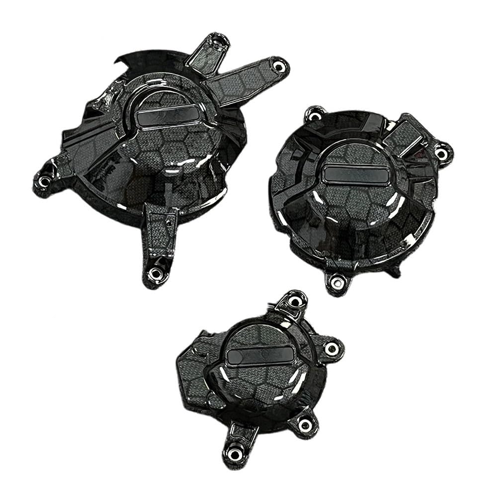 Cubierta de motor para CB650R CBR650R protector de estator con diseño de panal 2021-2025 2