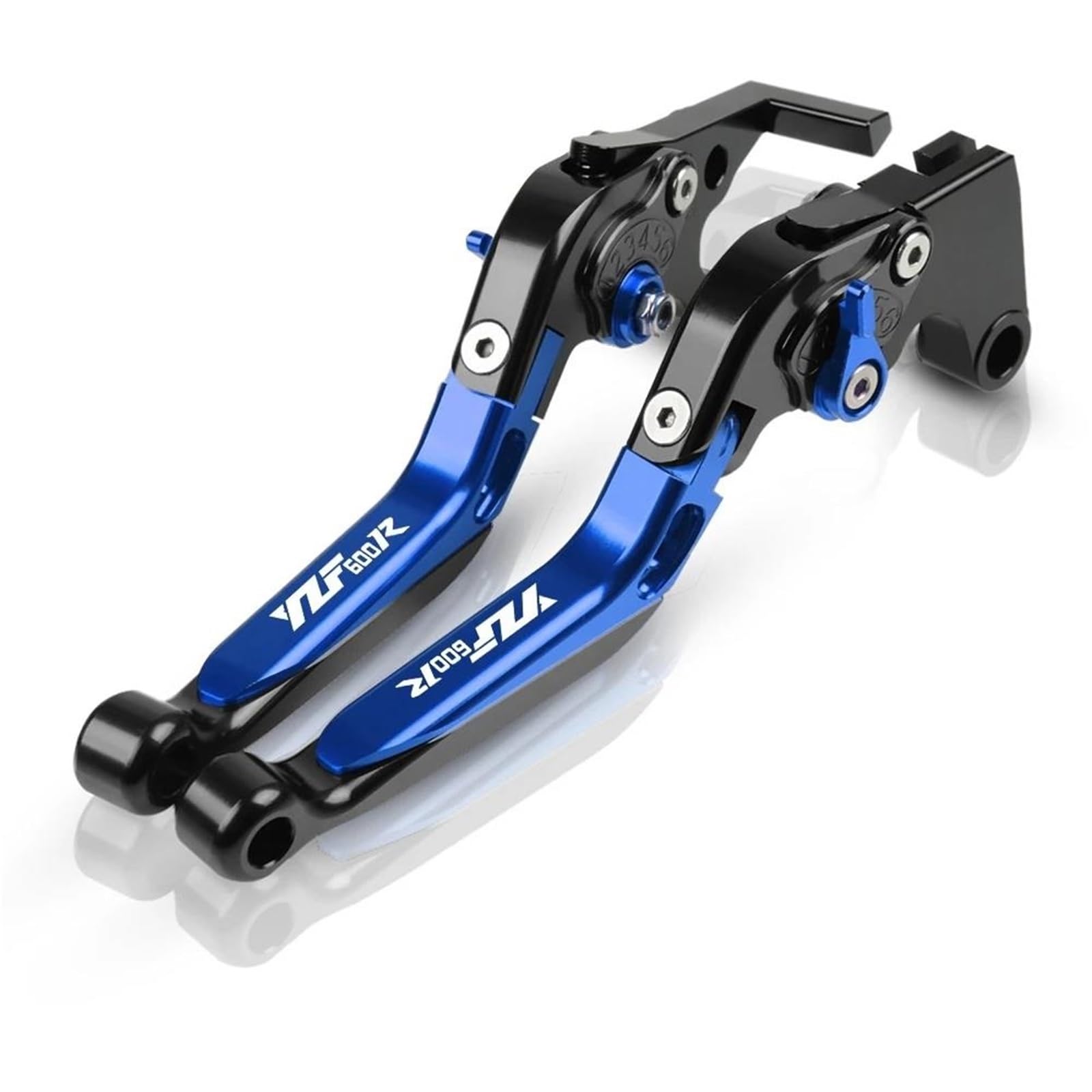 Cwziwoyji N Fit For Yamaha Yzf600 R 1997-2008 Motorcycle Accessories Adjustable Brake Clutch Levers Handlebar Grips(N)