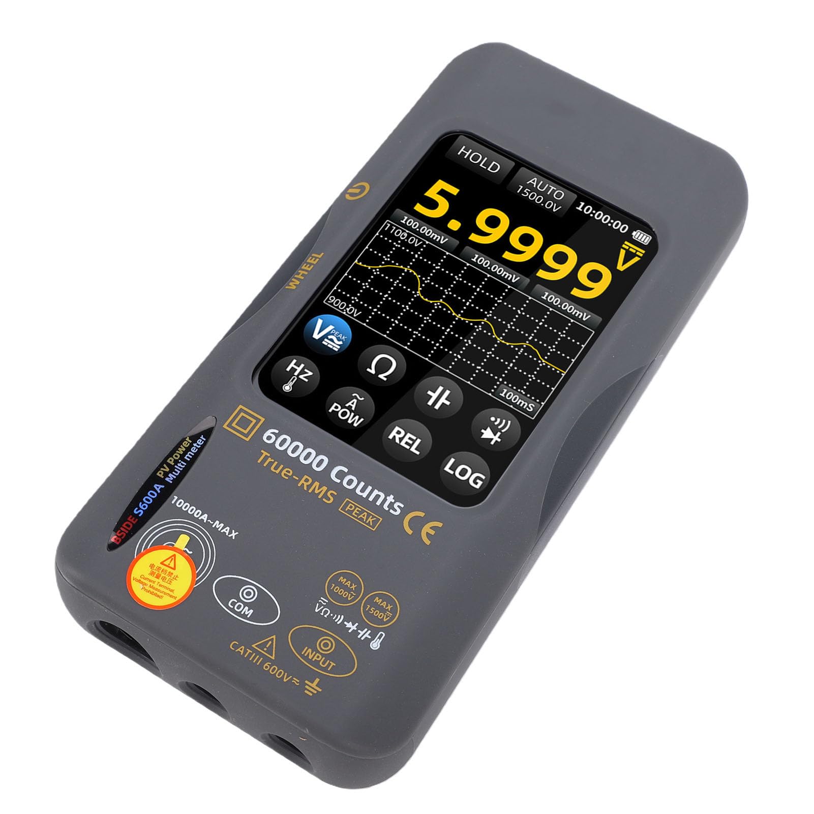Hyuduo Solarmodul-Tester, 60000 Zähler, Wiederaufladbares