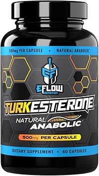 Eflow nutrition turkesterone (500 mg) ajuga turkestania extract c…