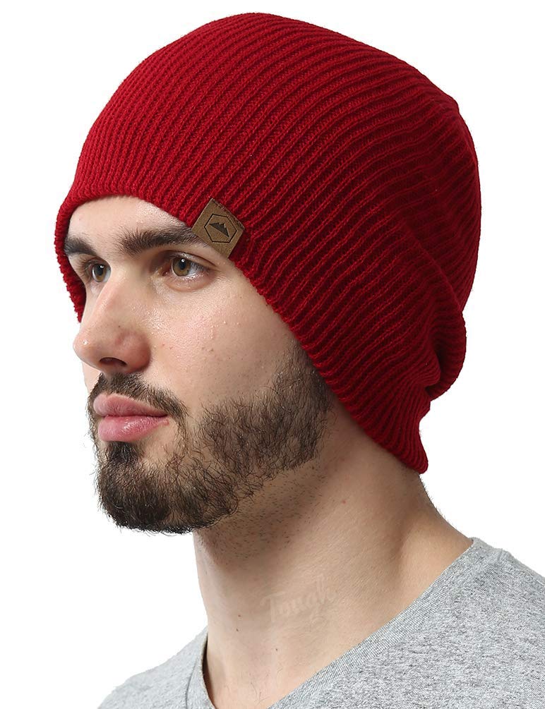 Beanies for Men & Women - Knit Beanie, Warm & Soft Ribbed Beanie, Daily Knit Hat, Women & Mens Toboggan Hat for Cold Weather