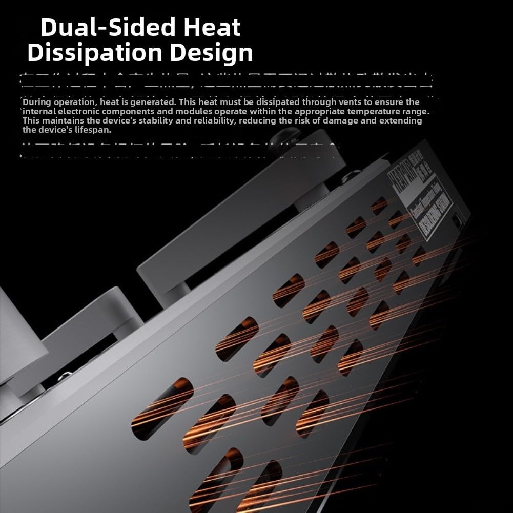ReachMall Placa de calor separadora de pantalla LCD, plataforma de calentamiento de aleación de aluminio con control inteligente de temperatura para separación de virutas y uso en estación de