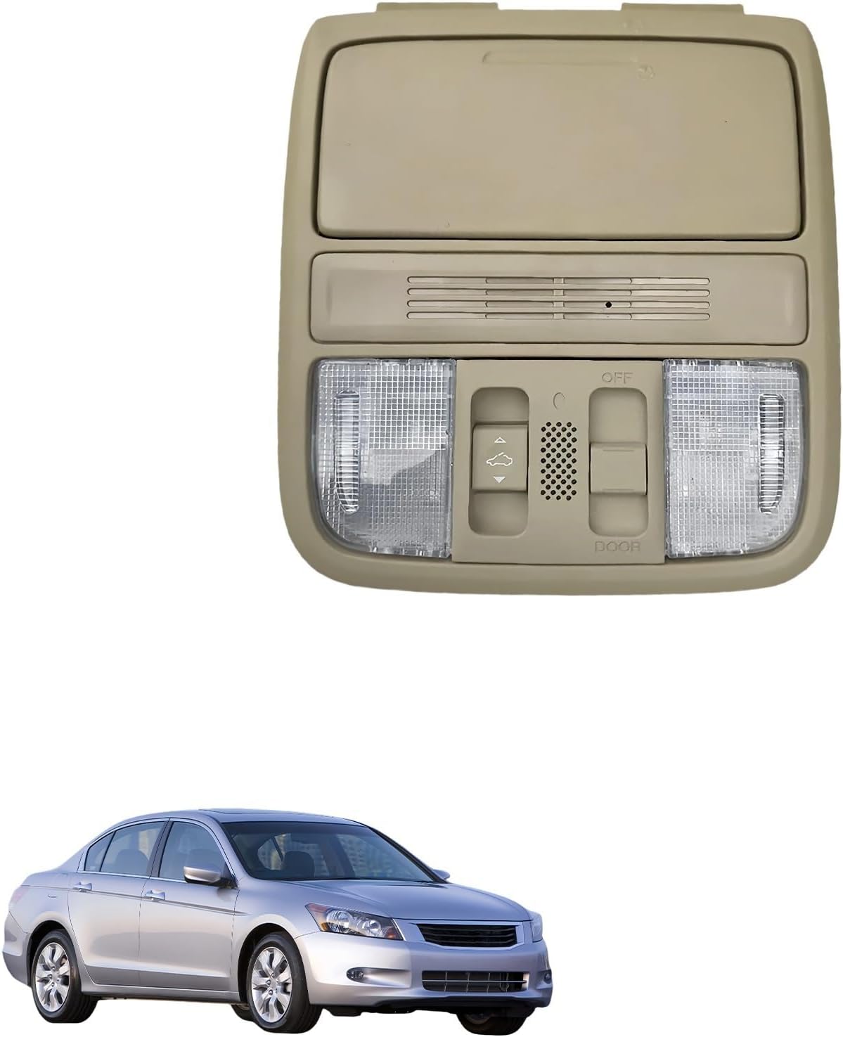 carkus Automotive Overhead Consoles Compatible with Accord 2008-2013 83250-TA0-H01, Console Dome Car Accessories