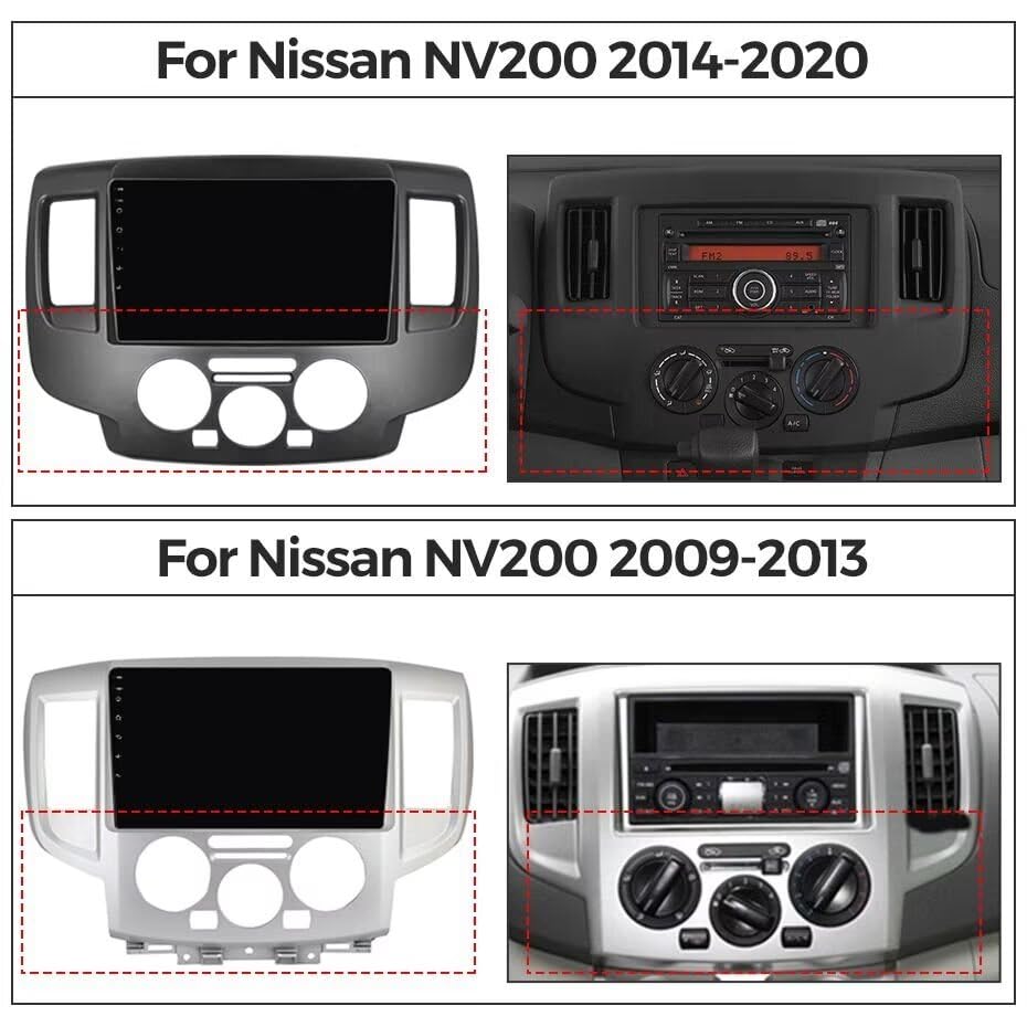 Amazon.com: Car Radio for Nissan NV200 2009-2013 Stereo Upgrade