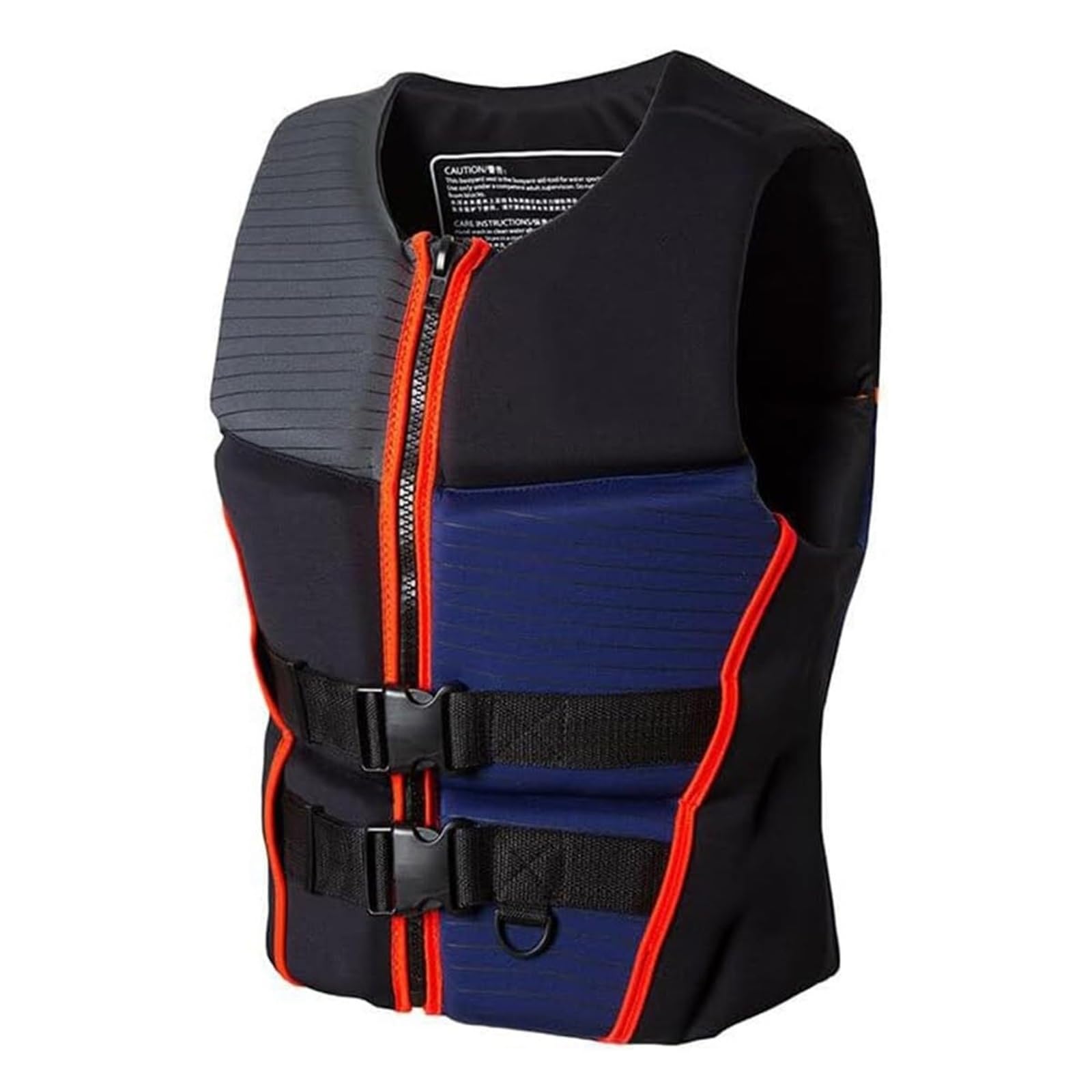 Giubbotto di Salvataggio in Neoprene Leggero for Adulti, Gilet Aiuto al Galleggiamento Regolabile for Paddle Boarding, Kayak, Nuoto, Canottaggio(B,XXL)
