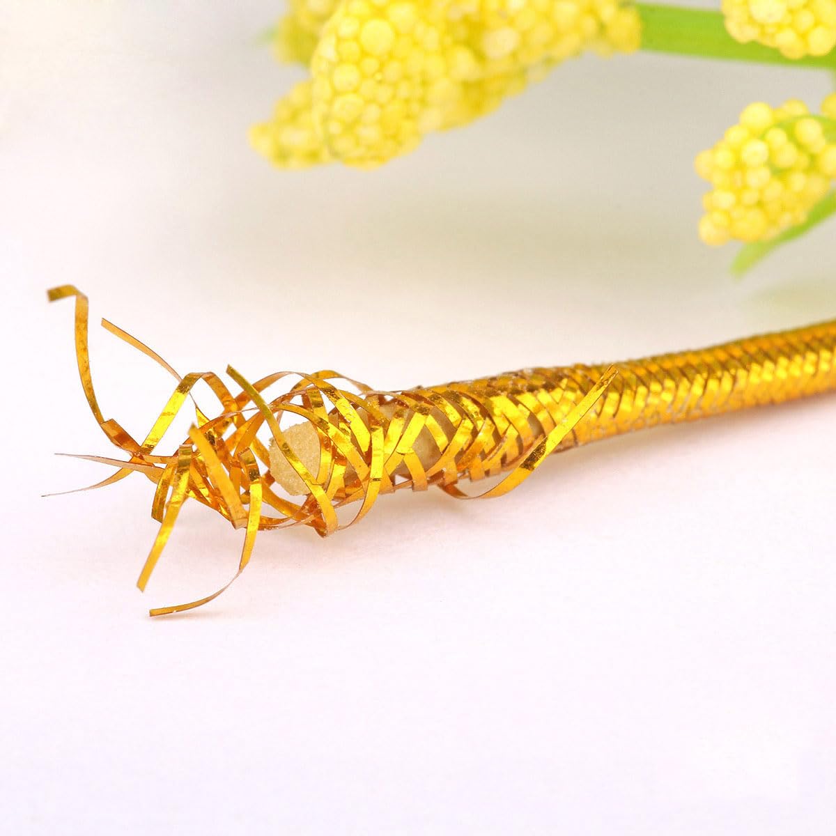 Gummifaden Gummikordel Hochelastisch Strapazierfähigem Gummischnur Gummiband Elastischerfaden Runde Elastische String für Nähen Basteln Dekorieren Geschenkverpackung Gold Silber