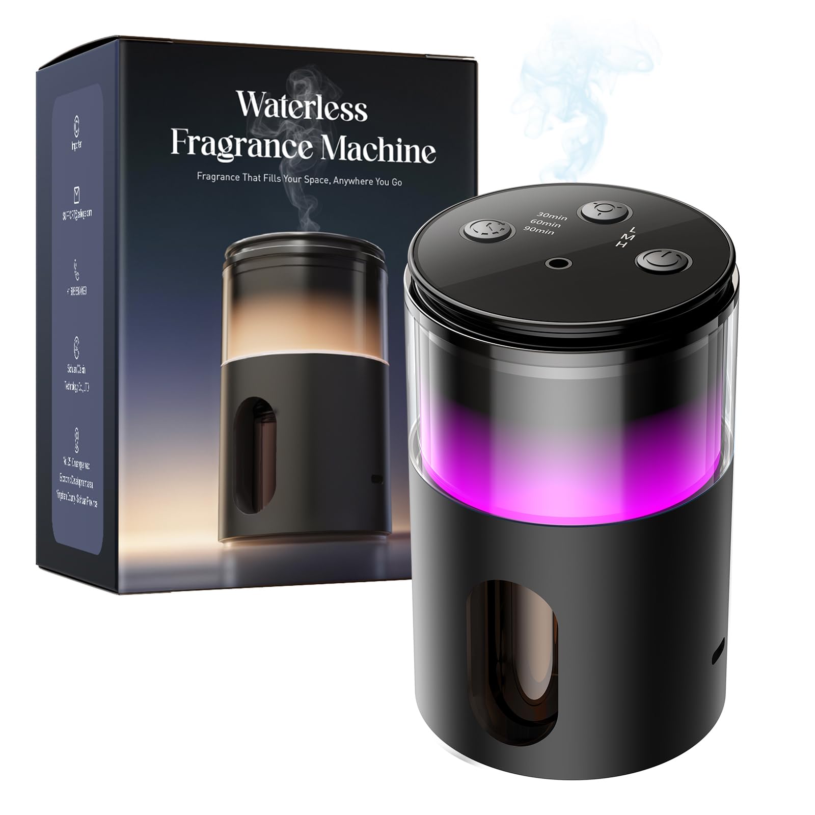 Pmsusoow Battery Operated Waterless Diffuser