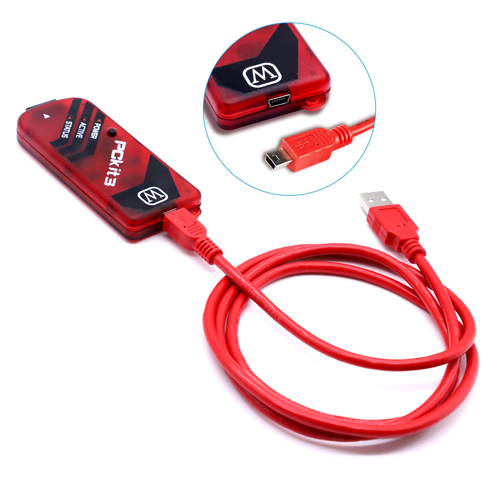 Programmeur PICKIT3 PIC Kit3, QIQIAZI PICKIT3 PIC ICD2 PICKit 2 Adaptateur de programmation 3.5 avec câble USB et traducteur d'adaptateur ICSP