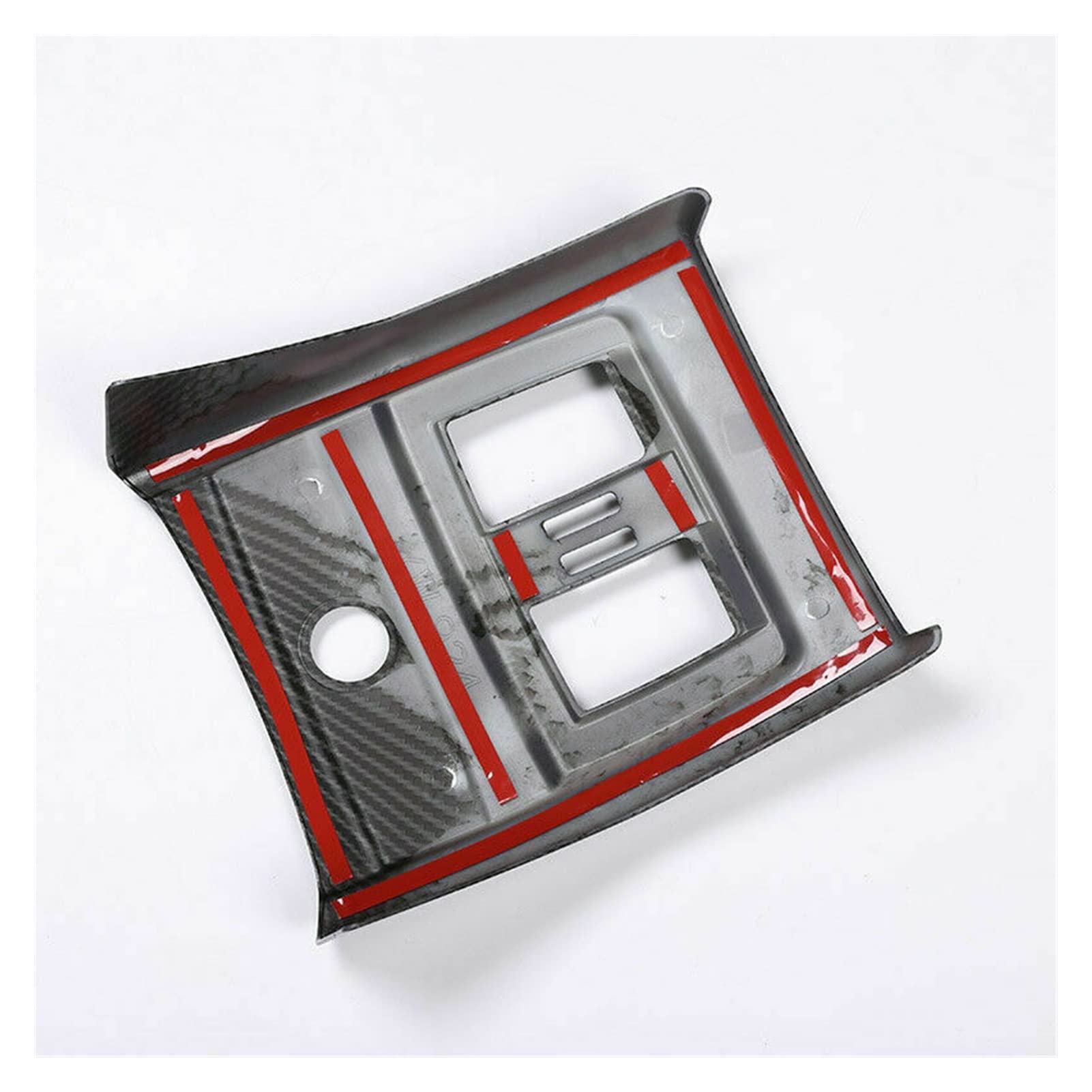YINGO Kompatybilny z BMW 3 4. Seria F30 F31 F32 F34 F36 Accesorios Car Podłokietnik Box Tylne Klimatyzacja Outlet Rama Pokrywa Wytnij Formowanie wnętrz(Carbon fiber)