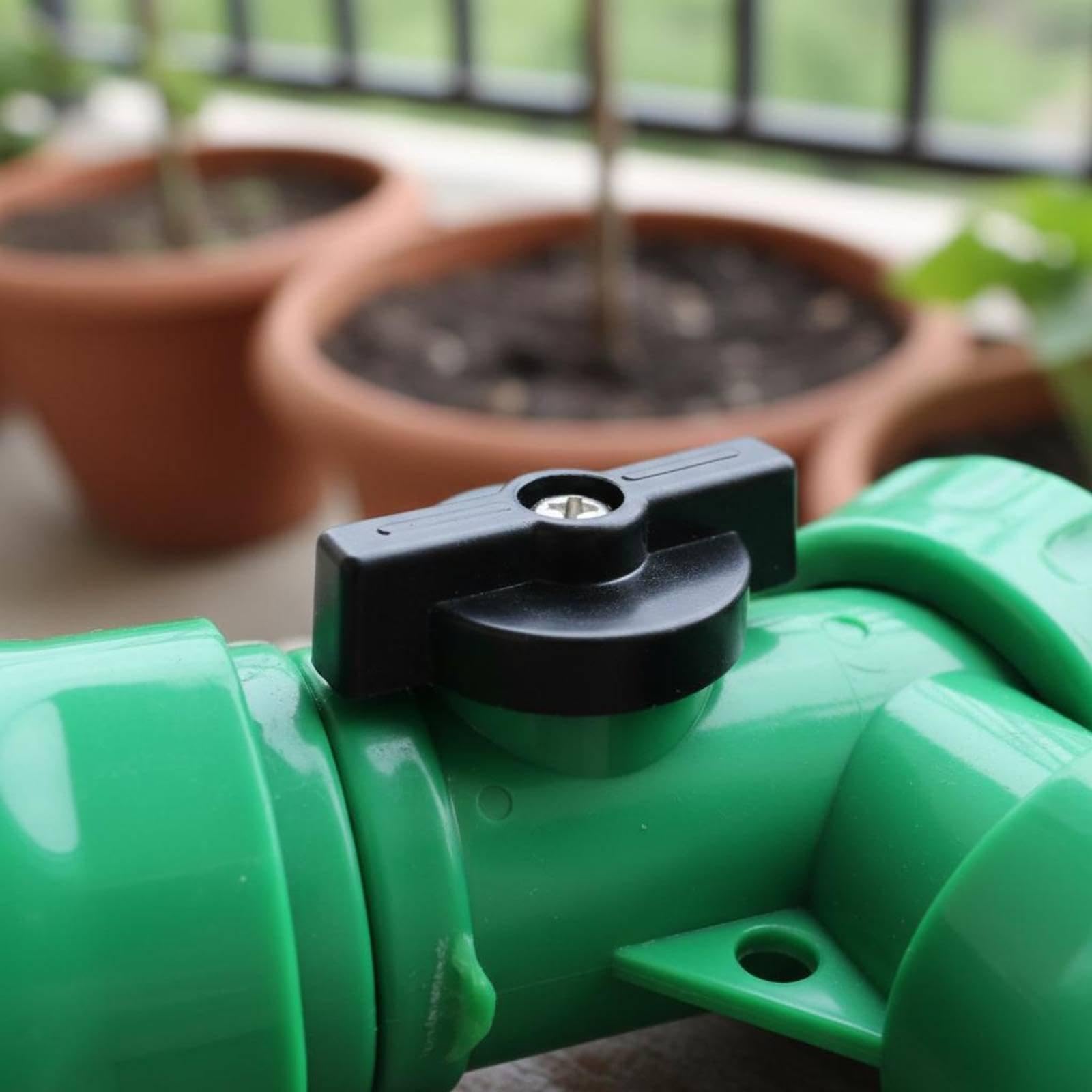 Sharplace 4 Pezzi Connettore Irrigazione Giardino Sdoppiatore Tubo Adattatore Rubinetto Raccordo Rapido Struttura Resistente Alle Intemperie per Uso Esterno Dur, 5 pezzi