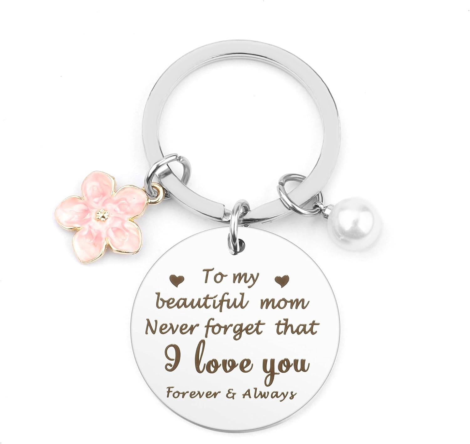 Mothers Day Gifts for Mom from Daughter Son,Mother's Day Valentines Valentine's Funny Cool Birthday Christmas Easter Mommy Xmas Gifts Ideas for Mom Presents Keychain,Stocking Stuffers for Women