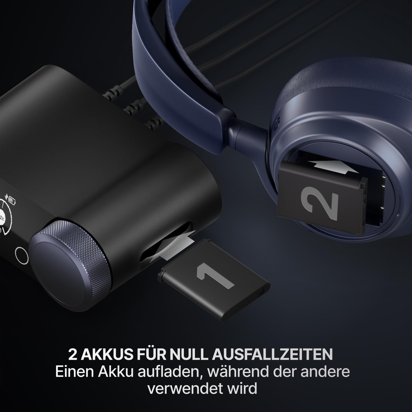 SteelSeries Arctis Nova Pro Omni – Hi‑Res-Wireless Gaming-Headset – Bild 6