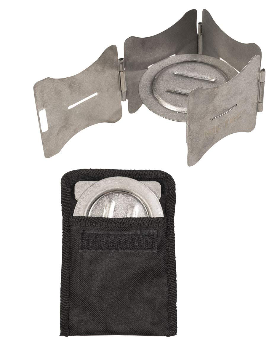 Mil-Tec h Unisex - Adult Cook Stand-14918000 Stand, Silver, One Size