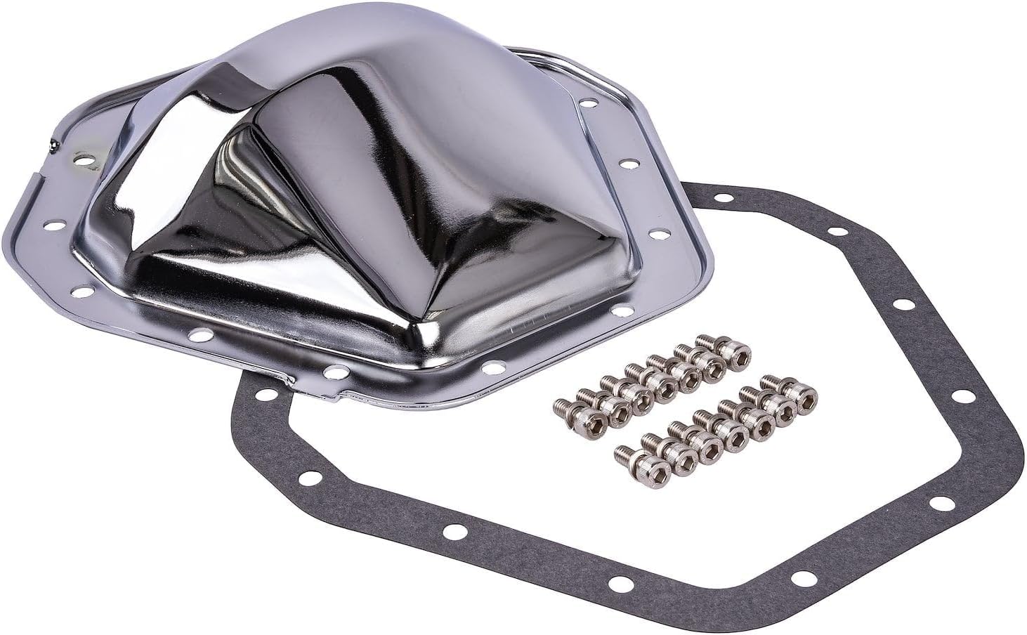 JEGS 62569 Chrome Differential Cover GM 10.5 in. 14-Bolt