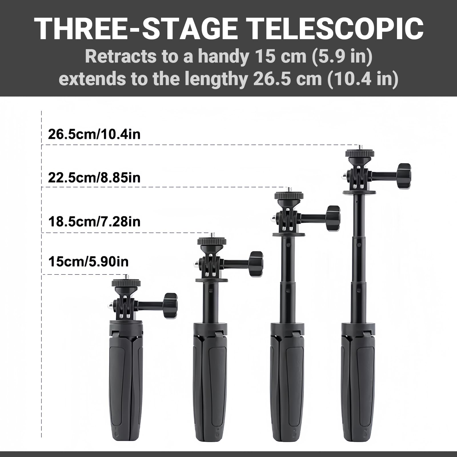 Kit Remoto Mini Treppiede Insta360 – Selfie Stick E Treppiede 2 In 1, Compatto, Con Telecomando