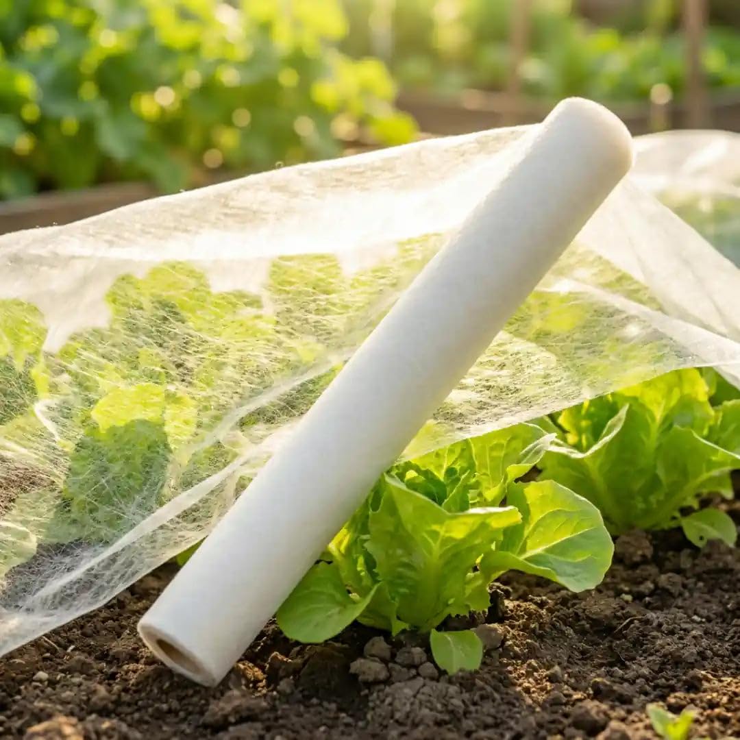 Florade Abdeckvlies & Wachstumsvlies | Gartenvlies UV-stabilisiert, atmungsaktiv & witterungsbeständig | 19 g/m² Leichter & 30 g/m² stärkerer Schutz | Breite 1,6 & 3,2 m, bis 100 m am Stück