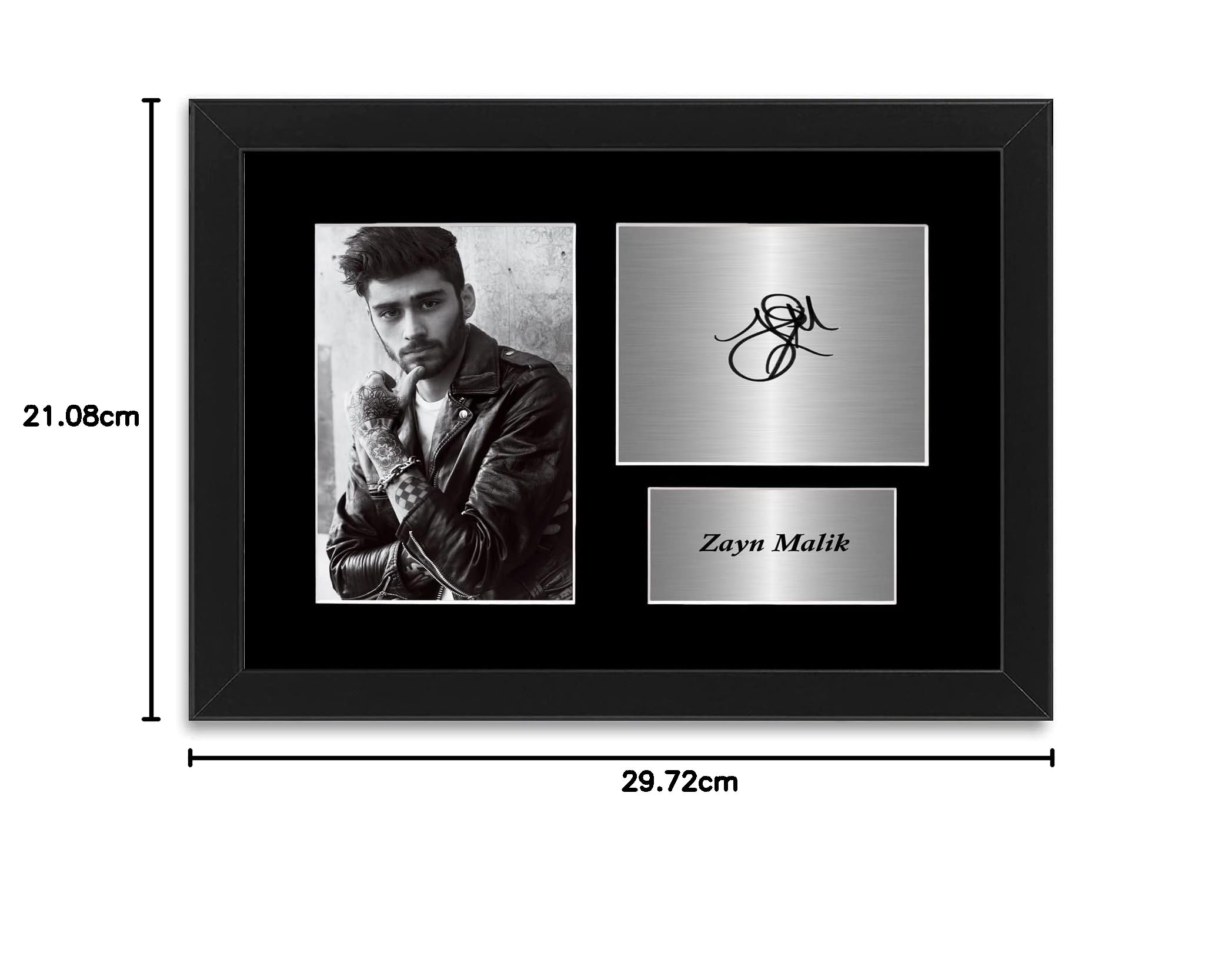 Generic Zayn Malik A4 Signed Autograph Photo Display Mount Gift