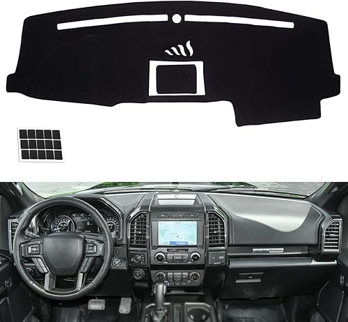 Miniatura 38 de TUCAREST Funda para salpicadero Compatible con 2014-2020 Nissan Rogue (T32) / 2017-2022 Rogue Sport S (No Rogue Select) Alfombrilla antideslizante