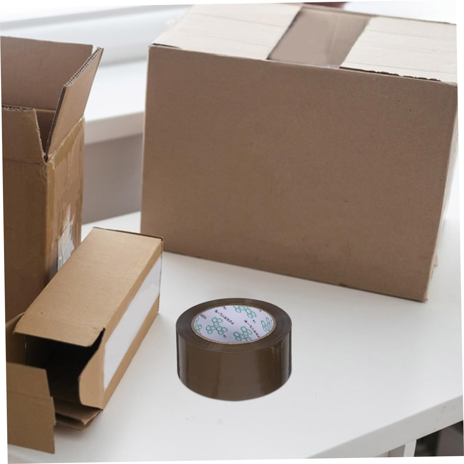 5rollen Packbänder Versandklebeband Für Kisten Hochleistungs-verpackungsklebeband Mit Starker Klebkraft Geeignet Für Umzugskartons Und Hausgebrauch
